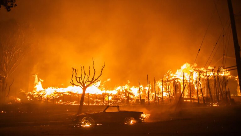 Powerful Winds Fuel Multiple Fires Across Los Angeles Area